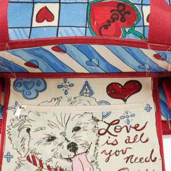 BRIGHTON Love Sparkle Bow Tote NWT - Picture 3 of 10